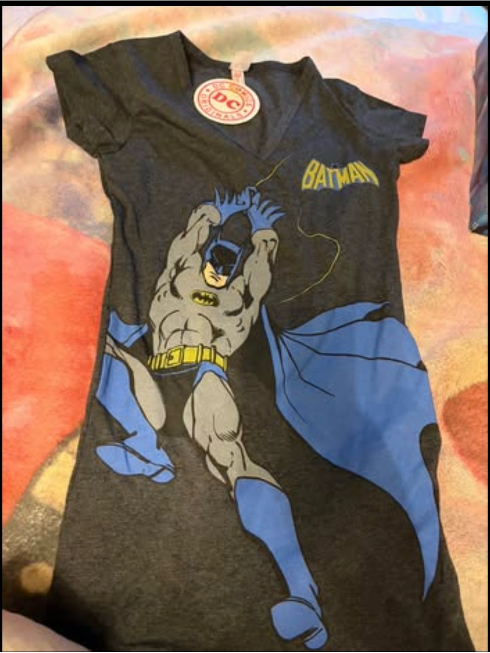 DC Comics Batman woman’s Costume Tee size small t-shirt brand new